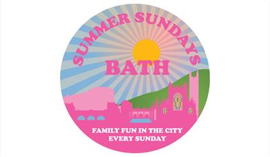 An aerial view of Bath