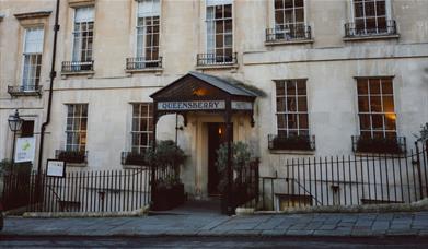 Exterior of The Queensberry Hotel in Bath 