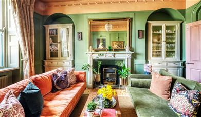 Colourful apartment interior