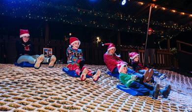 Twilight Tobogganing at Mendip Activity Centre
