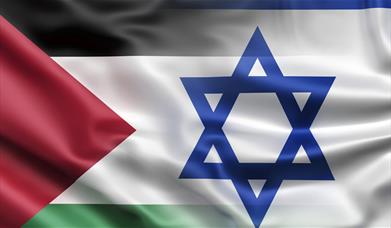 Flag with star of David icon - Via Dolorosa at Ustinov Studio