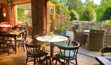 Iford Manor Kitchen and Café Dining Space
