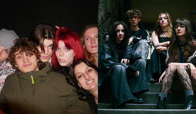 a photo of the bands Kodachrome and Butane Skies