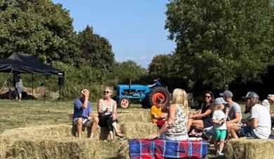 Hartley Farm - Dinner in the paddock
