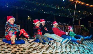 Twilight Tobogganing at Mendip Activity Centre