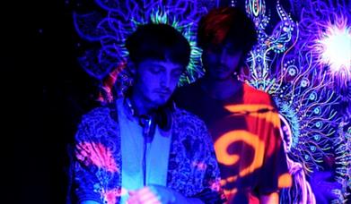 Neon Lighted DJs