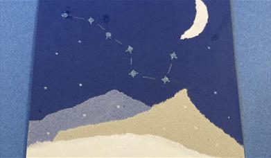 Snow and Stars Collage