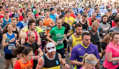 Bath Half Marathon runners