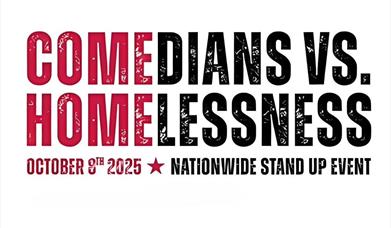 Comedians Vs Homelessness poster
