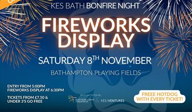 KES Bonfire Night Fireworks Display 2025 - 8th November 2025