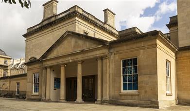 Main entrance to the Assembly Rooms