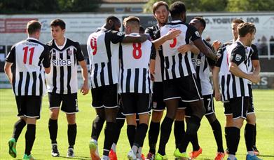 Bath City FC vs Enfield Town at Twerton Park