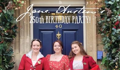 Jane Austen’s 250th Birthday Party at the Jane Austen Centre