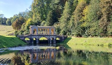 a bridge above water