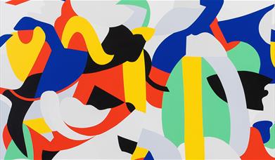 A colourful artwork
