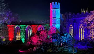 Christmas Garden Illuminations at The Bishop’s Palace
