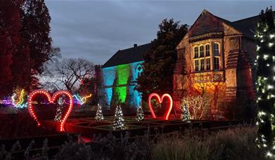 Sparkle Christmas Illuminations at The Bishop's Palace