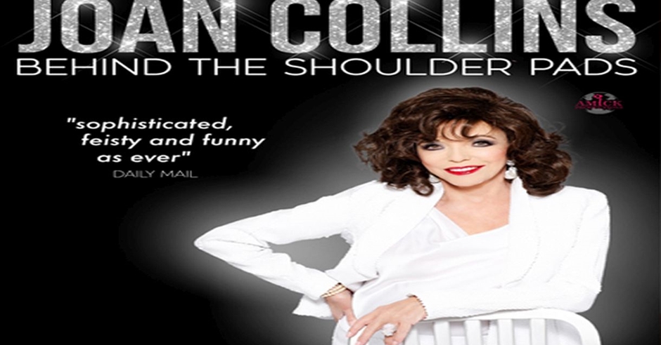 Behind the Shoulder Pads, Book by Joan Collins