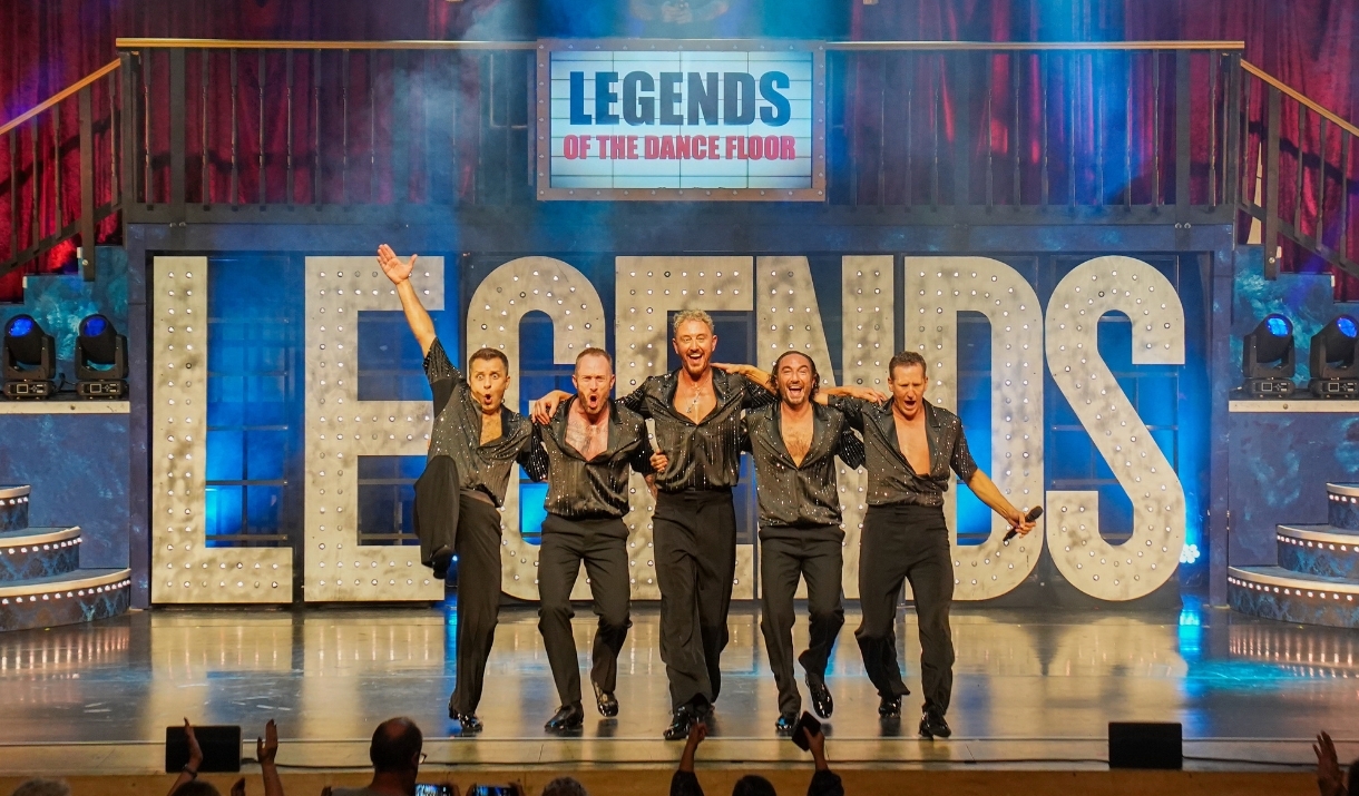 Legends of the dance floor - Brendan, James, Pasha, Vincent and Ian