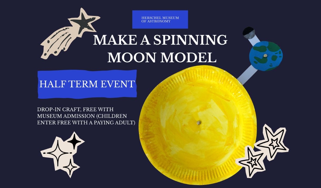 Craft activity at Herschel Museum (Spinning moon model)