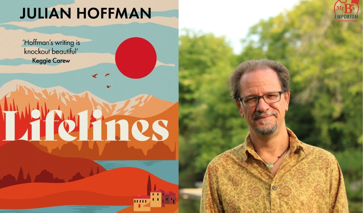 Julian Hoffman and his book.