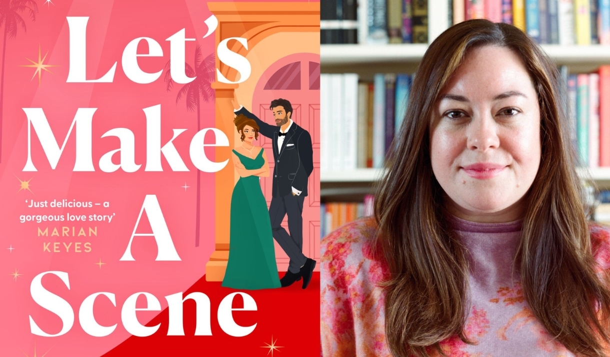 Laura Wood and Book