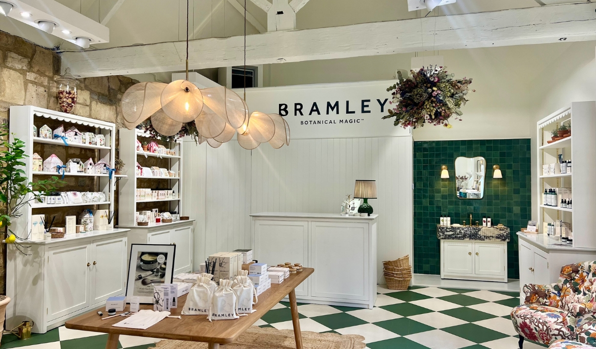 Bramley interior of shop