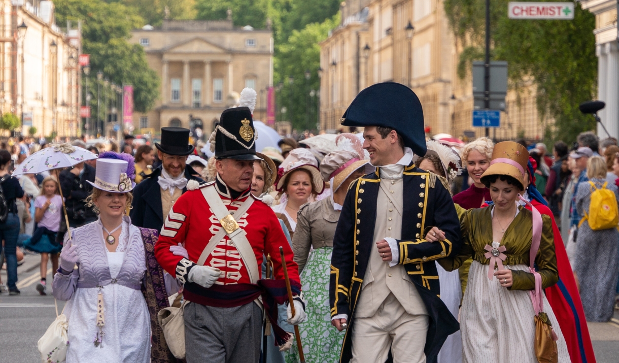 簡·奧斯汀藝術節 Jane Austen Festival 古城巴斯Bath