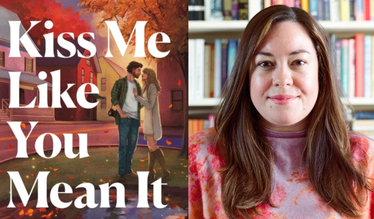 Laura Wood and Book