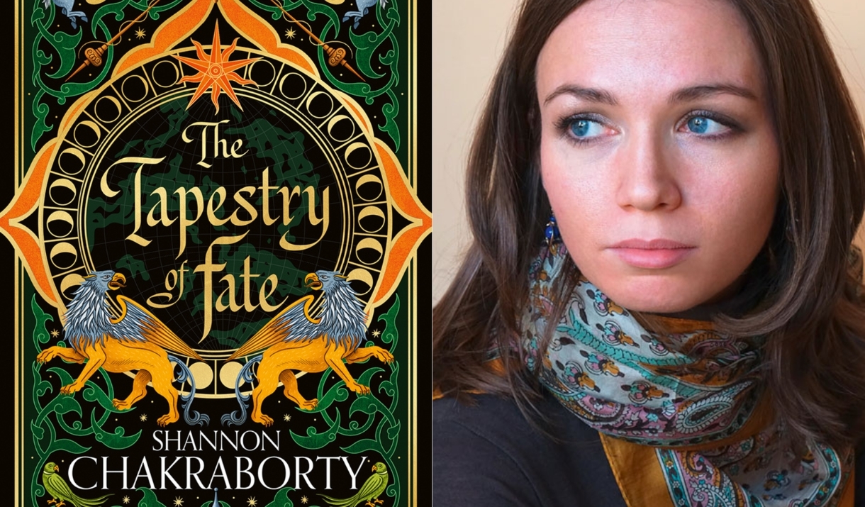 Shannon Chakraborty and book