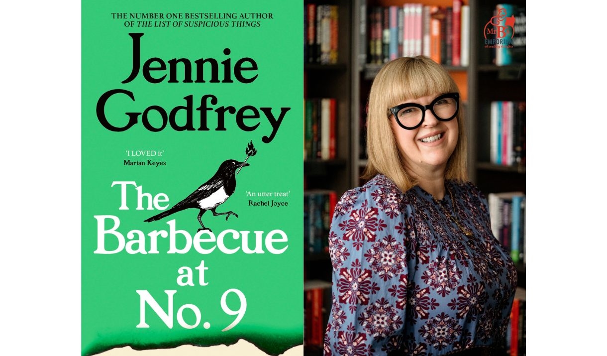 Jennie Godfrey and book.