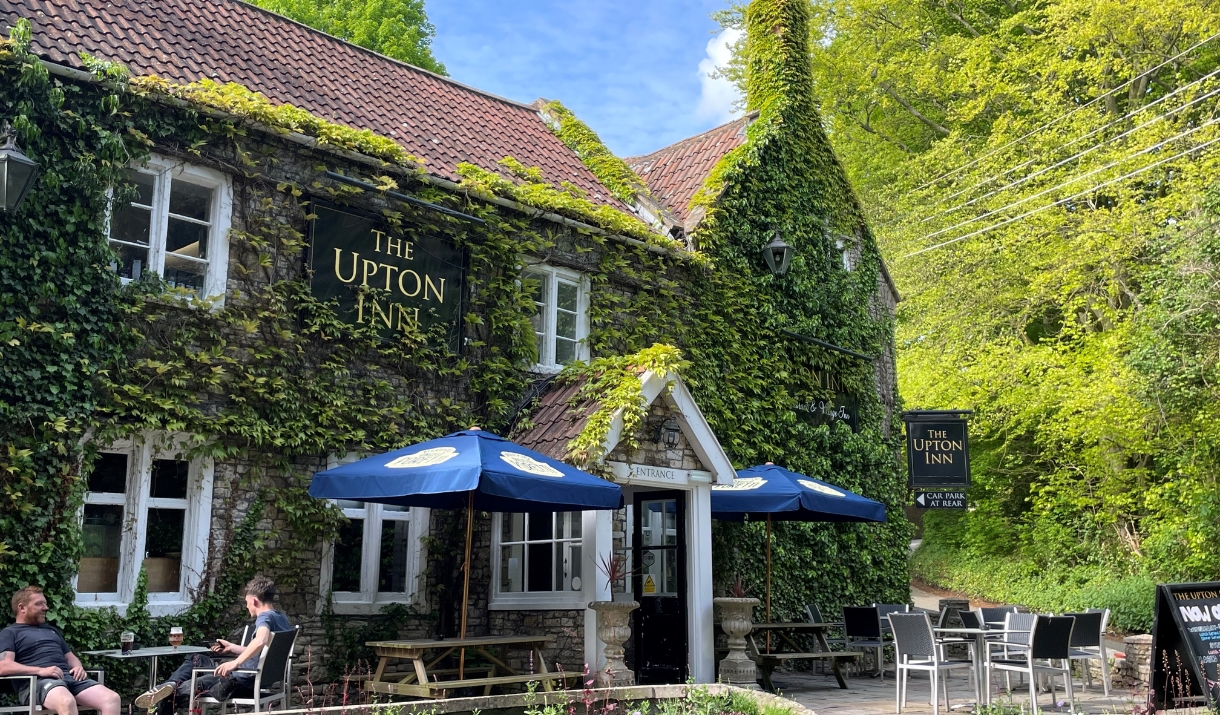 The Upton Front of Pub