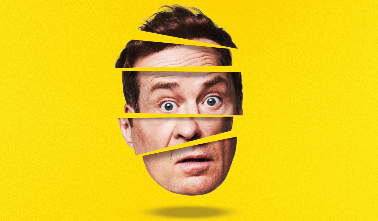 A poster advertising the show 'Ardal O'Hanlon: Not Himself' at Komedia Bath