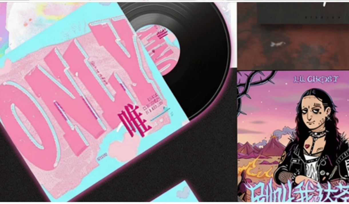 Three images vibrantly portraying different genres of music. The Sparkfest logo in the corner