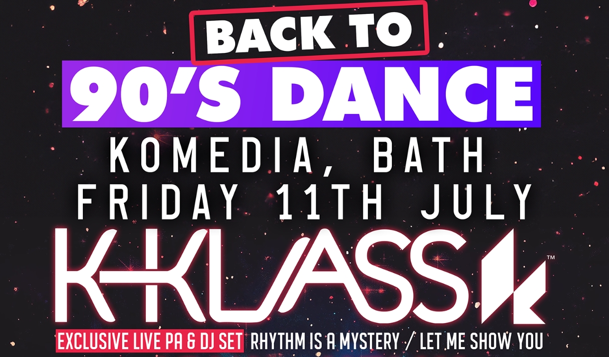 Back to the 90's Dance Poster
