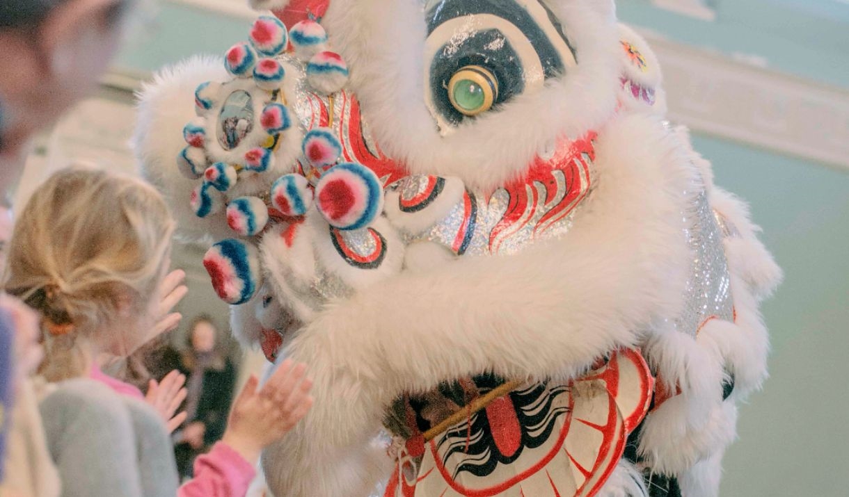 Lion Dance in Assembly Rooms