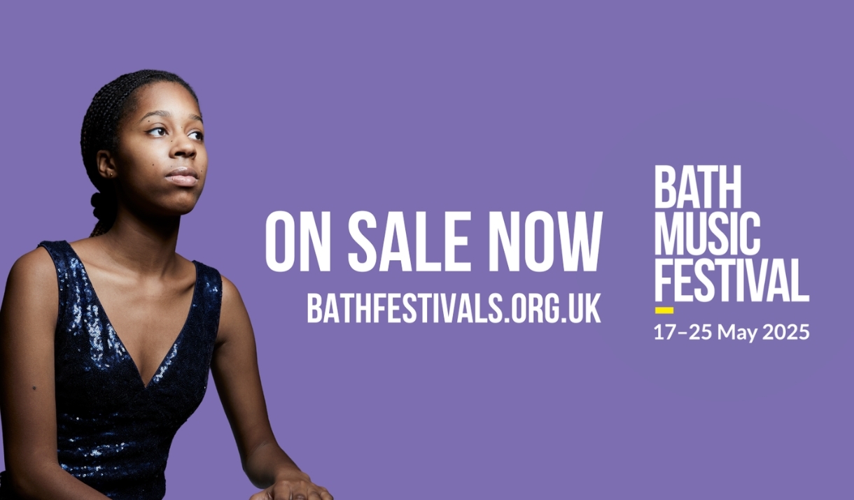 A poster advertising the Bath Music Festival 2025