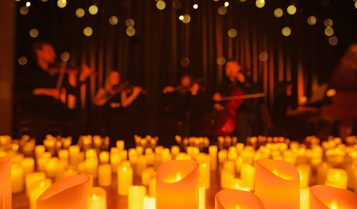 A candlelight concert