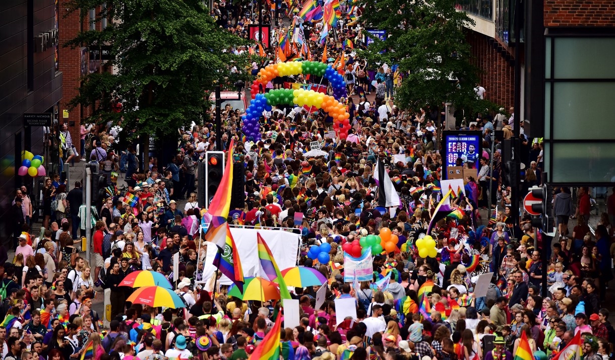 Bristol Pride march