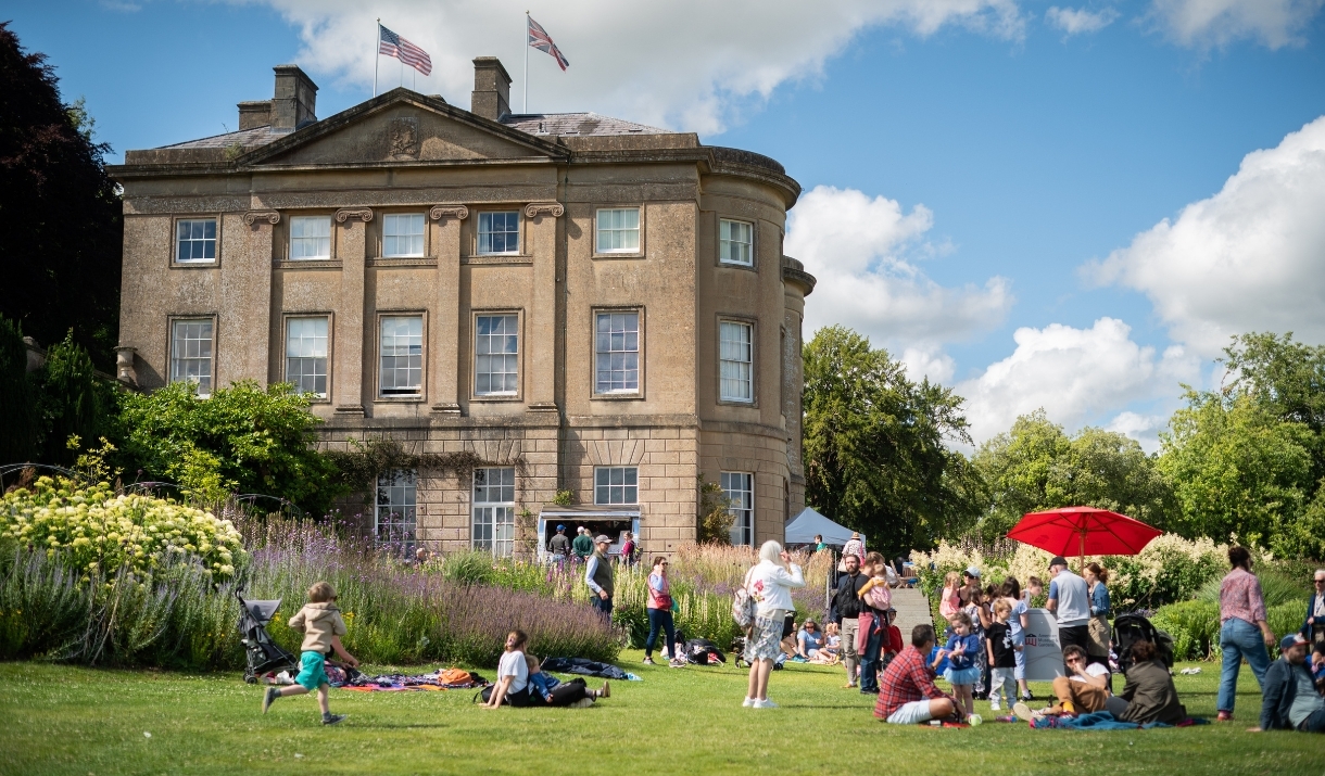 Exterior of the American Museum & Gardens in Bath