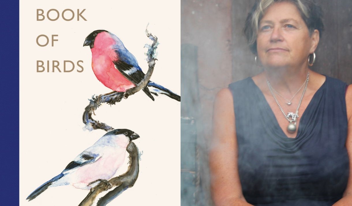 Jackie Morris and book cover.