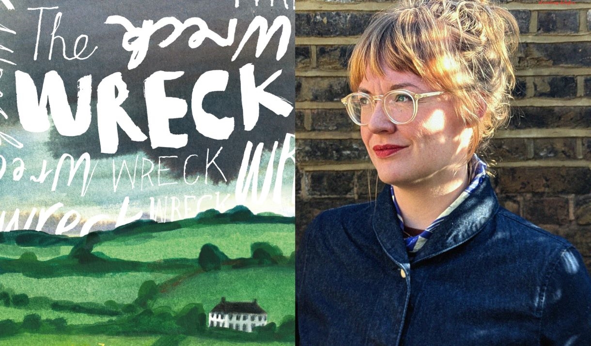 Lizzy Stewart and book cover