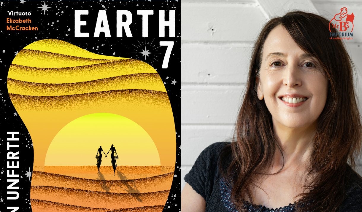 Deb Olin Unferth and book cover.