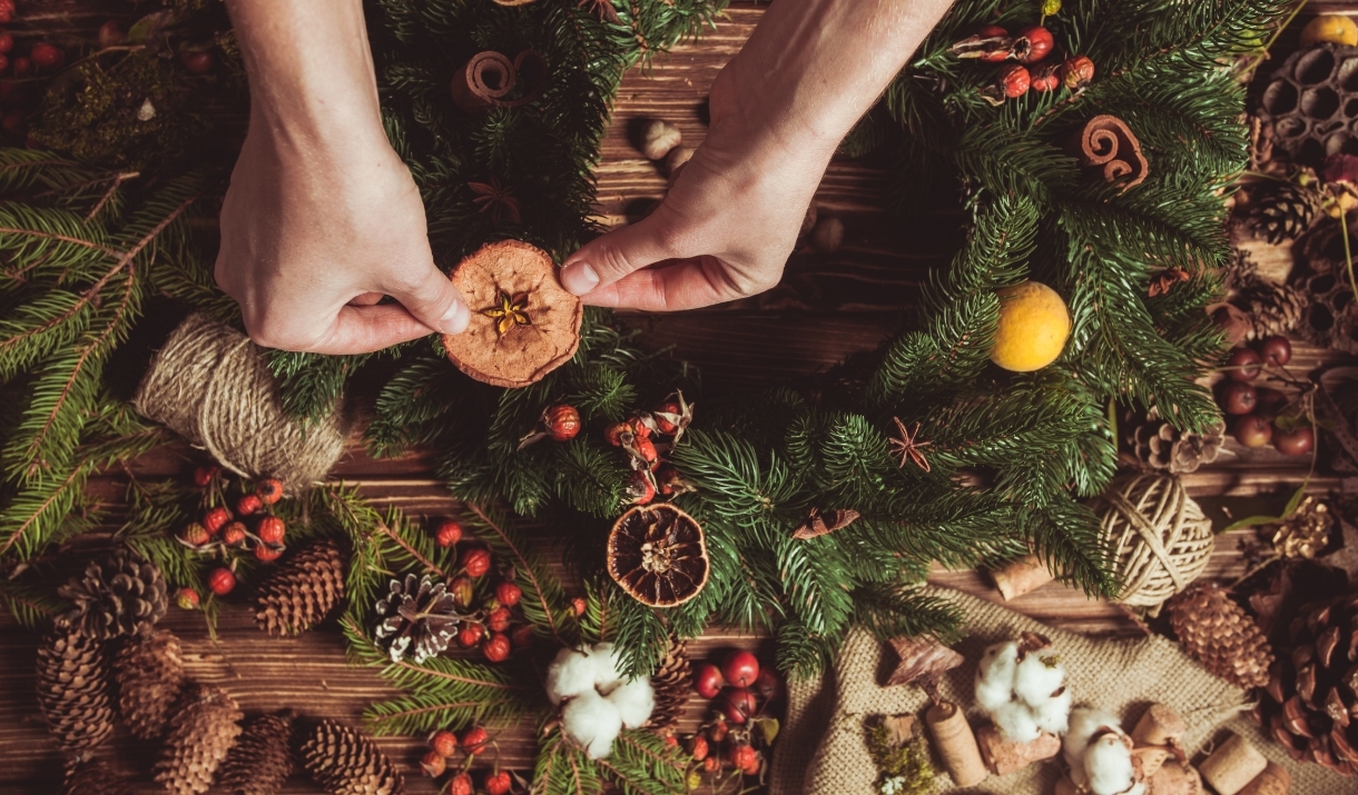 Christmas Wreath making workshop
