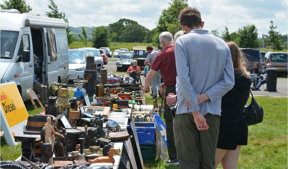 Autojumble at Haynes Motor Museum