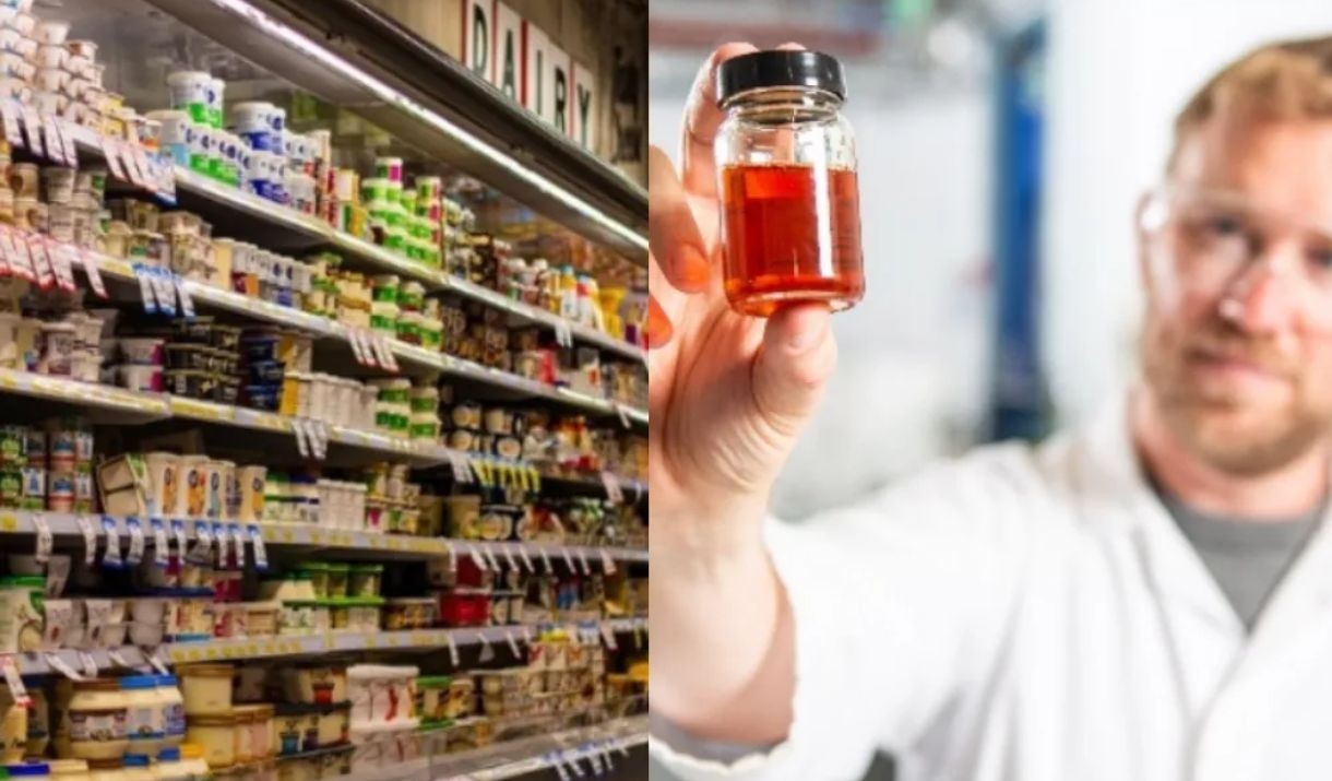 Climate Change on Supermarket shelf