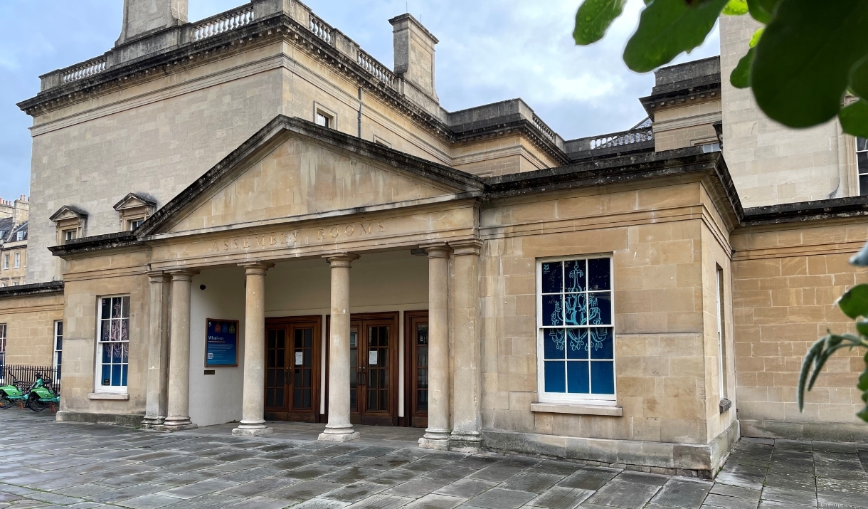 Main entrance to the Assembly Rooms