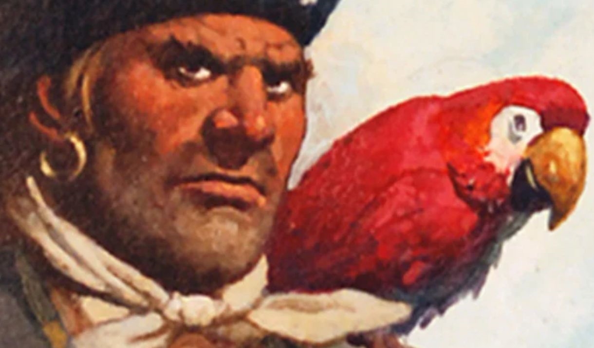 Pirate and parrot