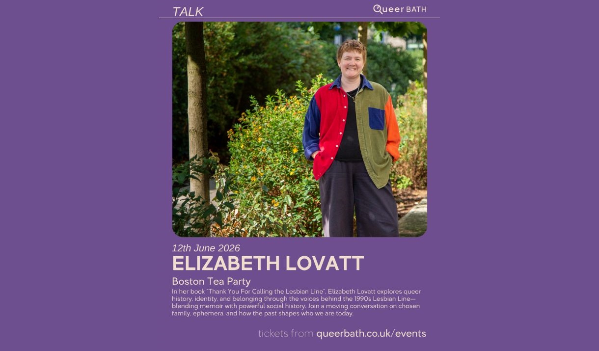 Elizabeth Lovatt event poster