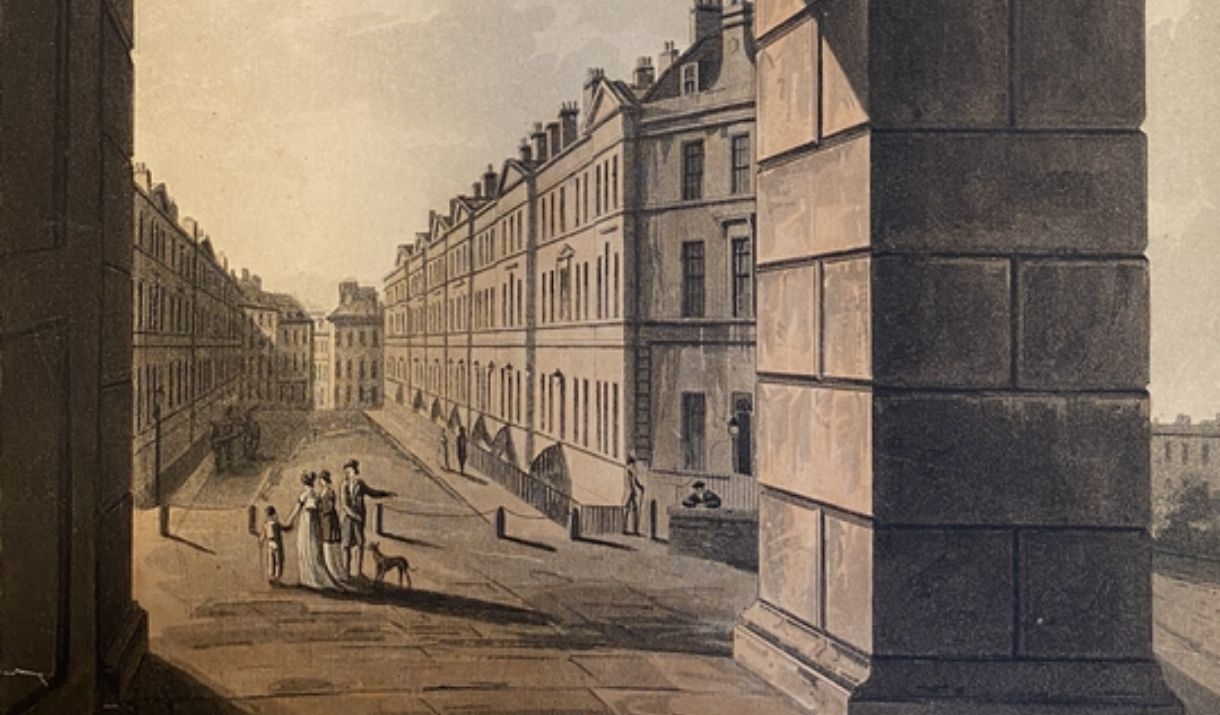 Georgian street depiction